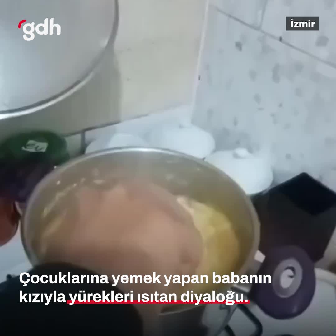 Emekçi babanın kızıyla yemek sonrası yürek ısıtan diyaloğu