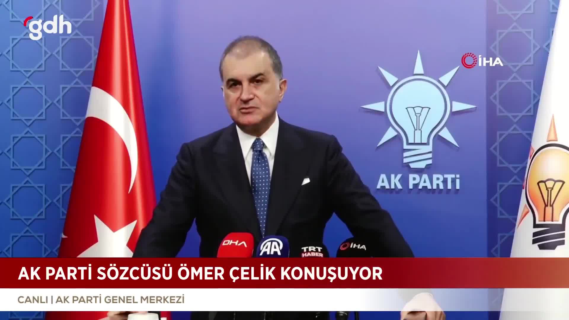 AK Parti: Suriye'de 30 km derinlikte terör istemiyoruz