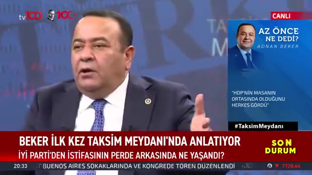 İYİ Parti'den istifa eden Beker: Cumhurbaşkanının şahsiyeti!