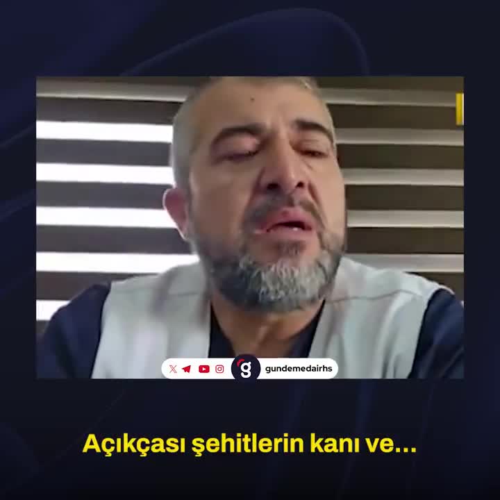 "Ümidimiz kalmadı" diyen Gazze Sağlık Müdürü gözyaşlarına boğuldu