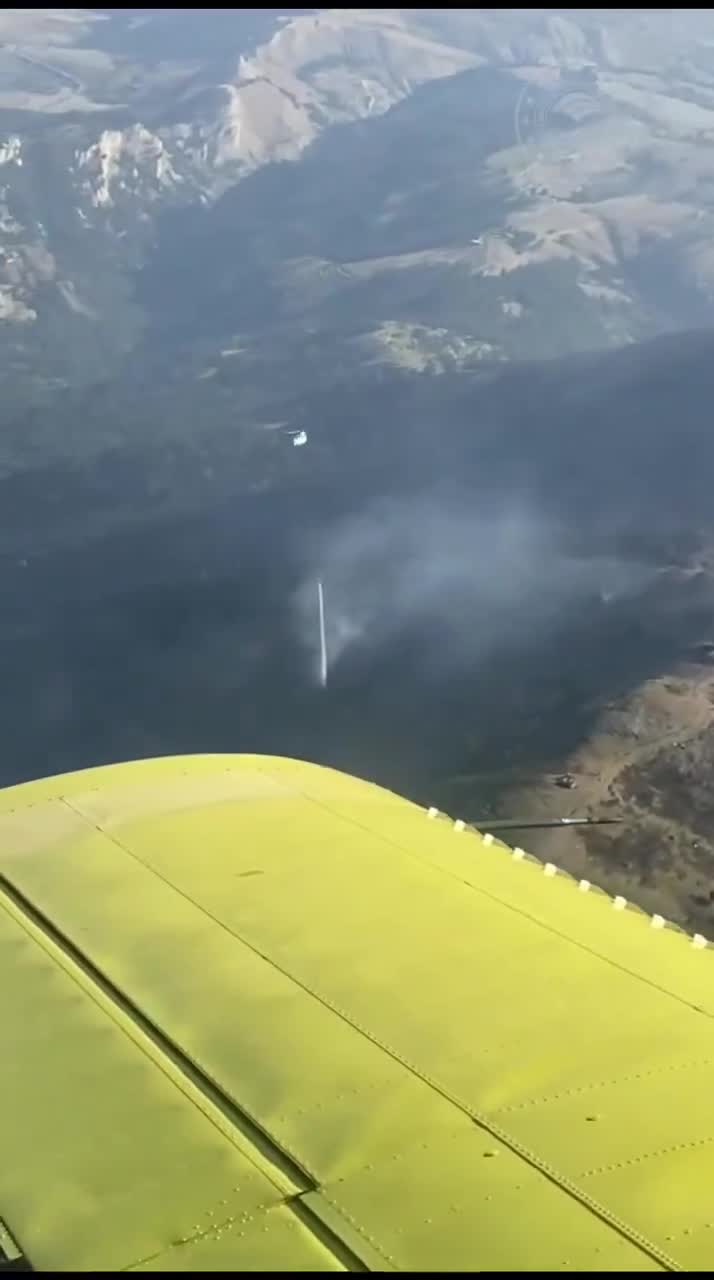 Babadağ'daki orman yangını kontrol altına alındı