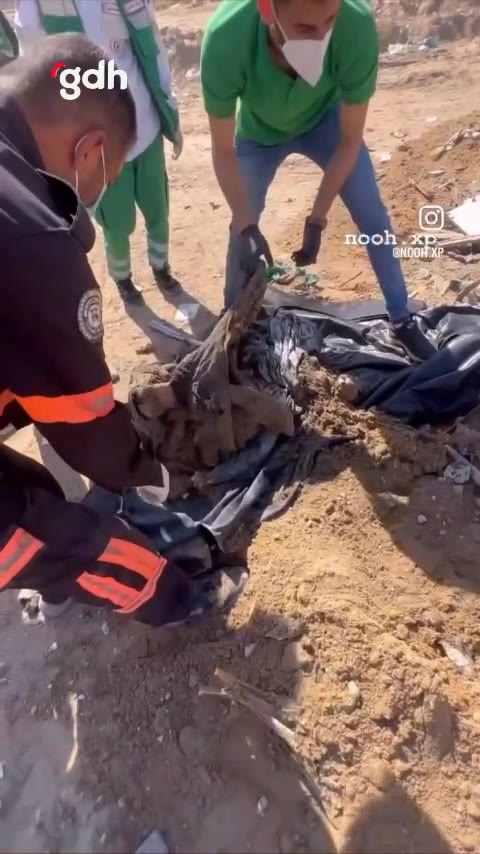 Gazzeli sağlık ekipleri, Şifa Hastanesi'nde cesetler buldu