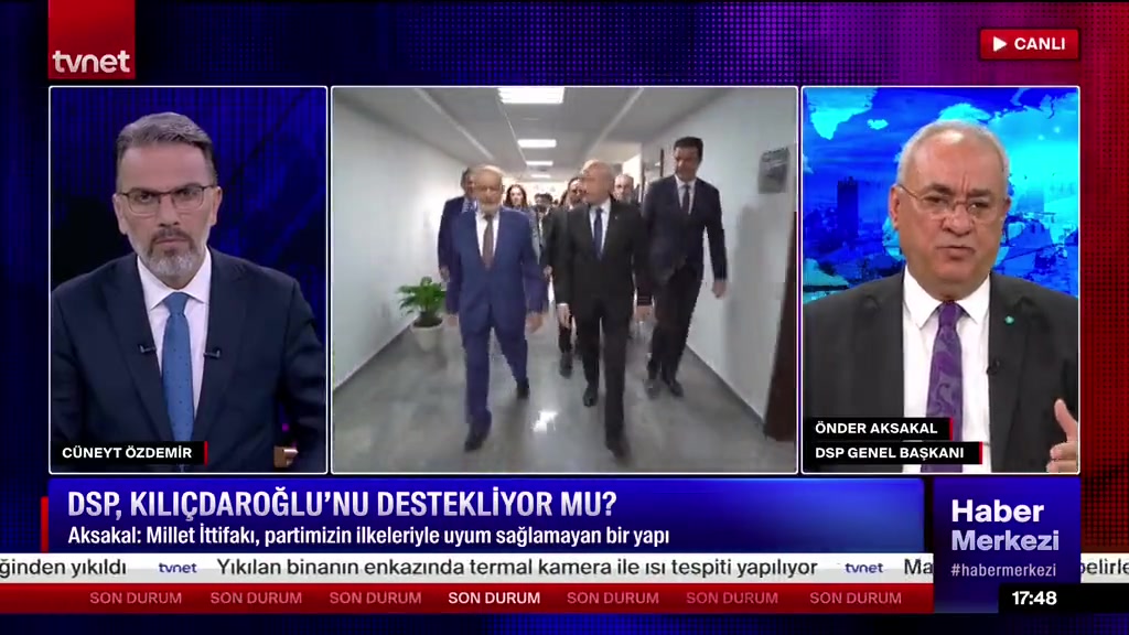 Aksakal: Millet İttifakı, partimizin ilkeleriyle uyumlu değil