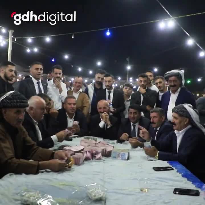 Hakkari düğününde geline 5 kilo altın, damada 5 milyon TL verildi