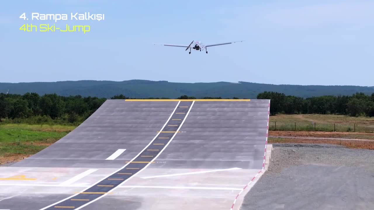 Bayraktar TB3 SİHA, Rampa Kalkış Test'lerine hızla devam ediyor