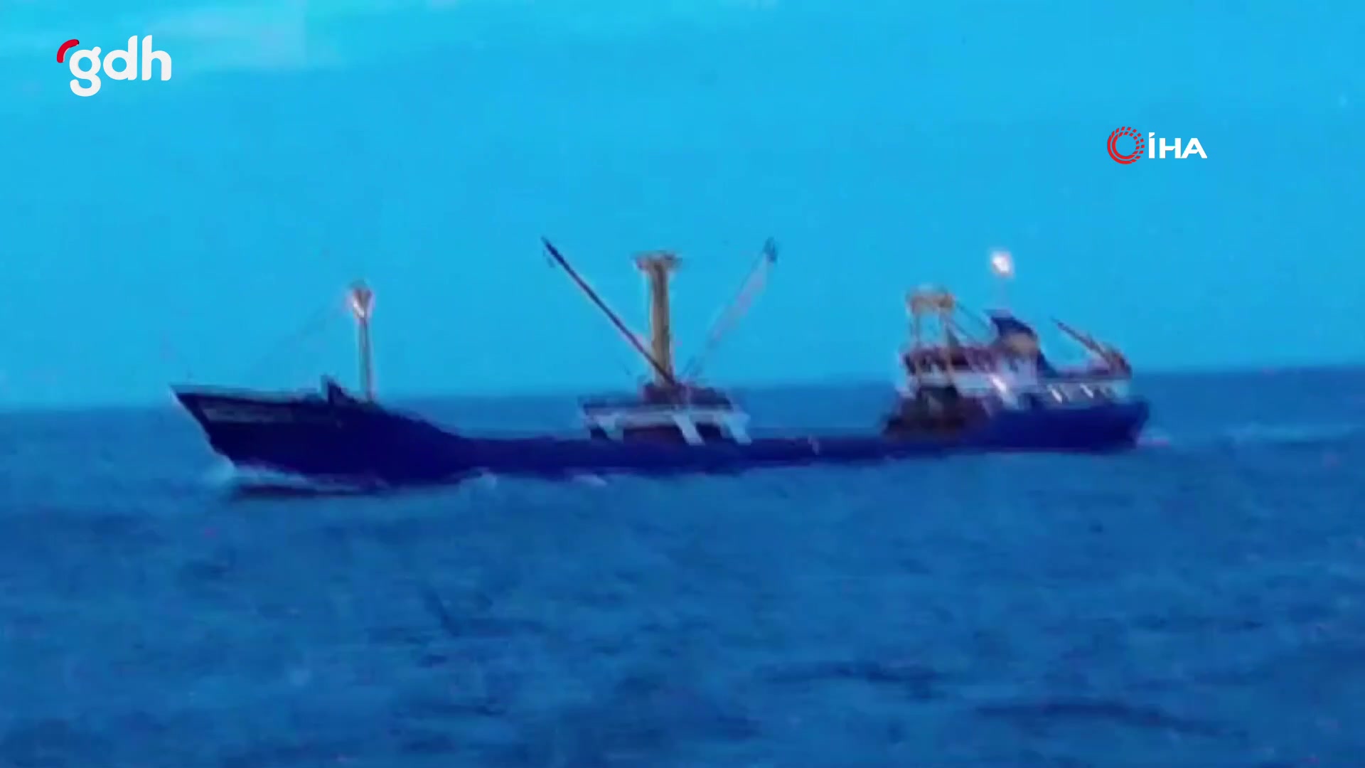 Marmara'da batan "Batuhan A" gemisinin son görüntüleri yayımlandı