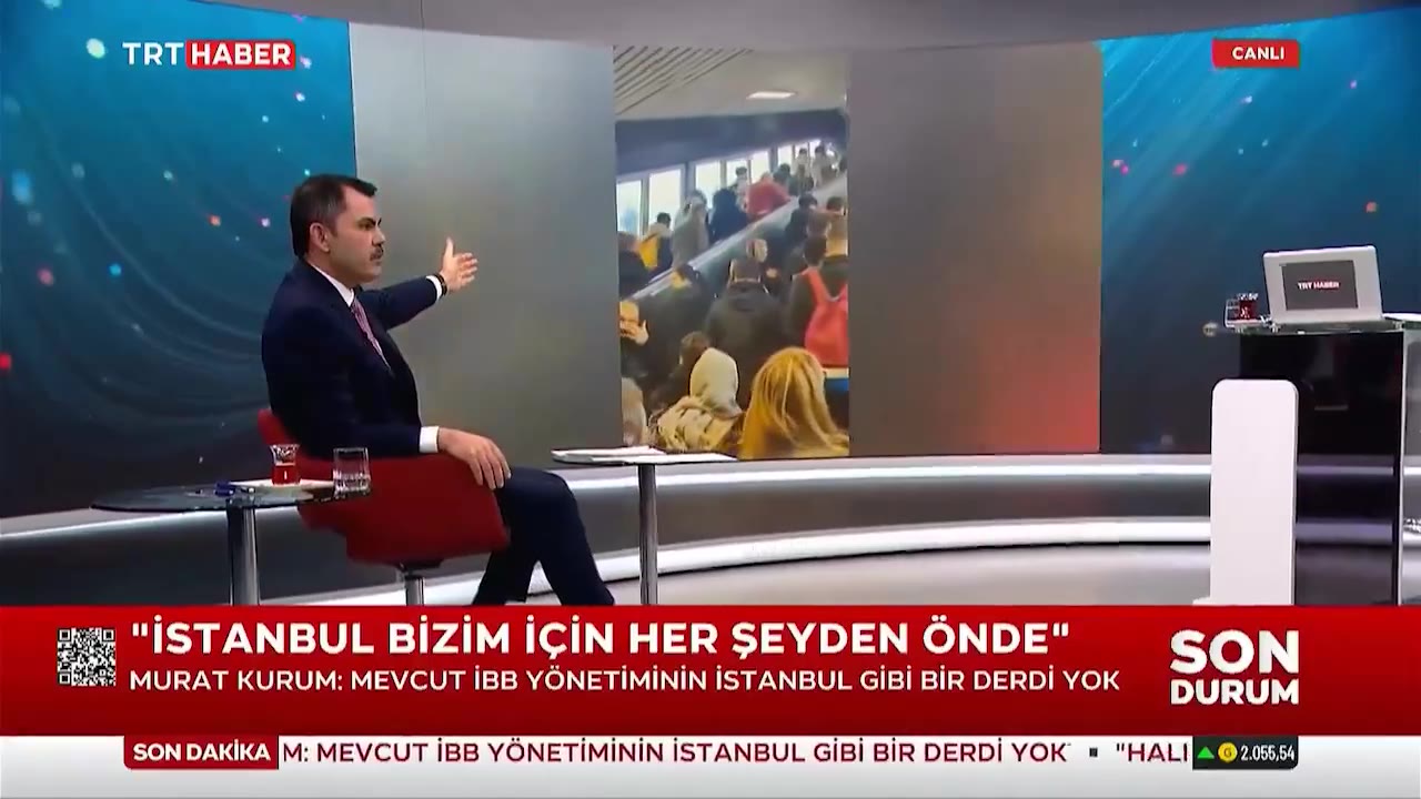 Murat Kurum: Yürüyen merdiven bozuk, biz mi bozduk?