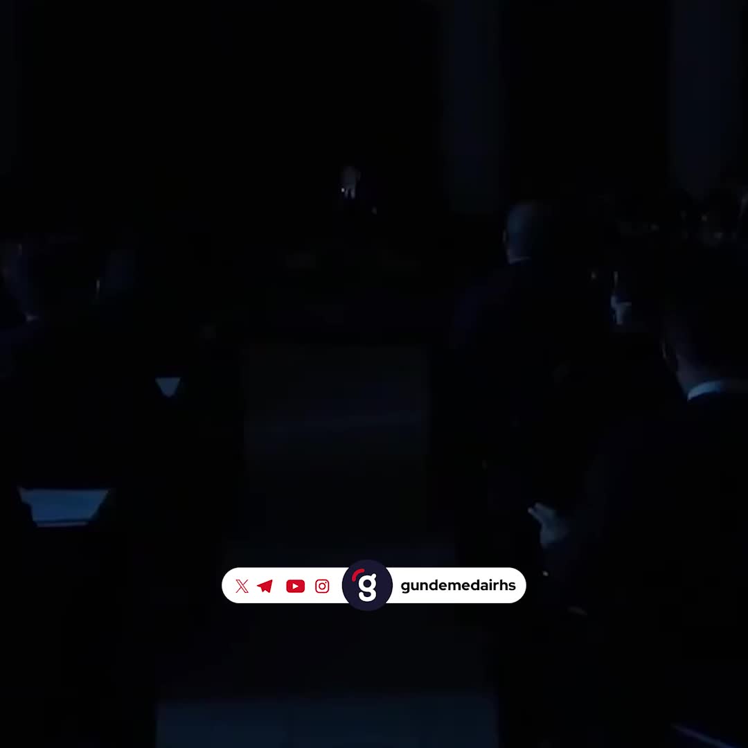 Paşinyan'ın konuşması sırasında hükümette elektrikler kesildi