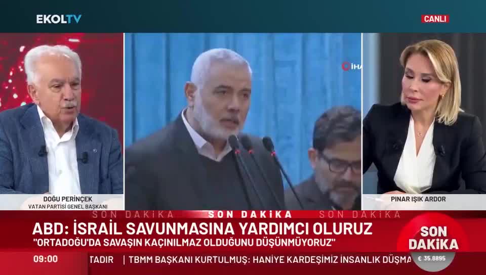 Çalışkan: Haniye'nin ölümü Şia düşmanlığını körüklüyor