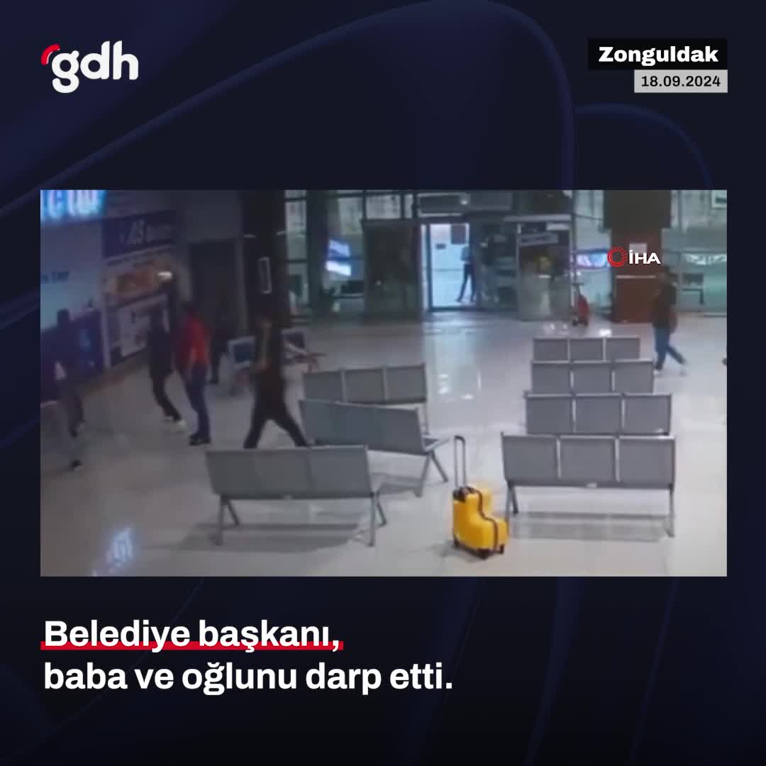 Başkan Demirtaş, terminalde baba-oğul darp etti iddiası