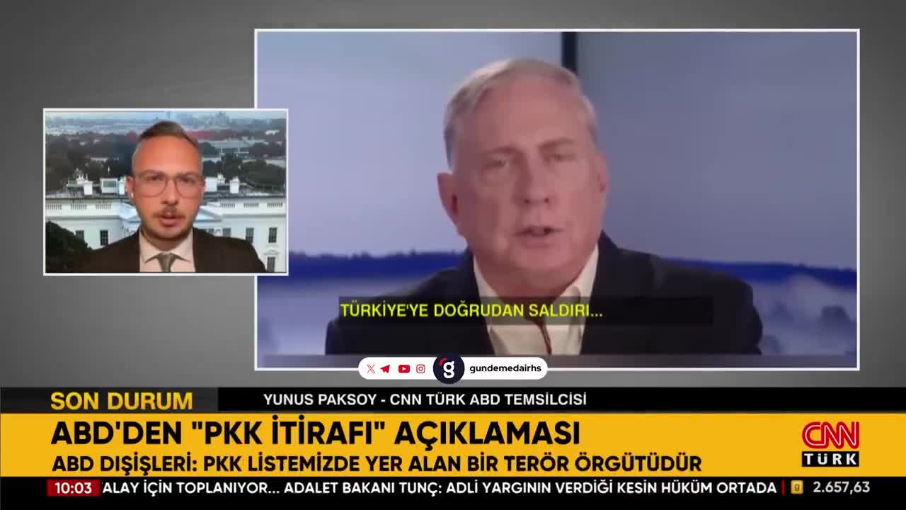 ABD Dışişleri: McGregor'un PKK yorumu gerçek dışı ve reddedildi