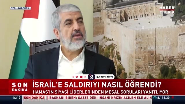 Meşal: 7 Ekim Operasyonu, İsrail'e doğal bir tepkiydi
