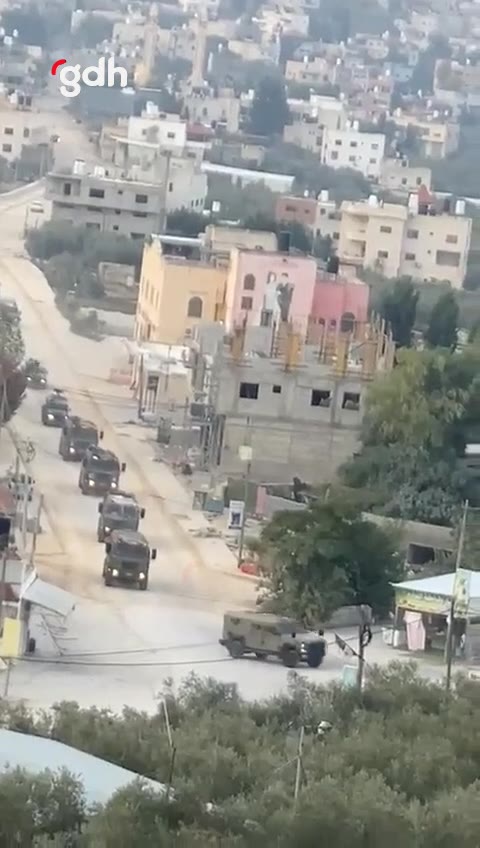 İsrail güçleri, Batı Şeria'nın Jaba kasabasına saldırıyor