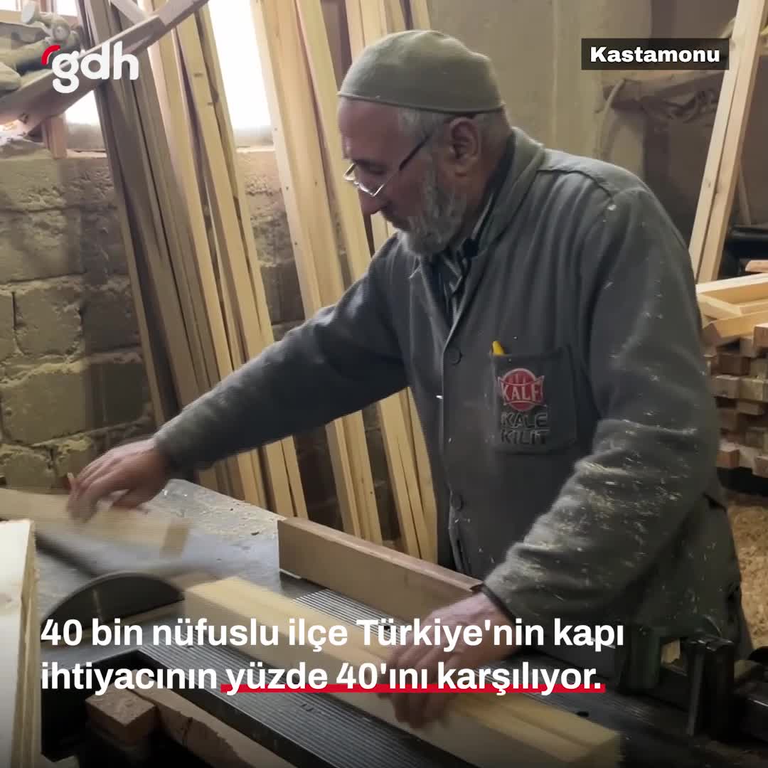Tosya: 40 bin nüfusla Türkiye'nin kapı ihtiyacının %40'ı burada