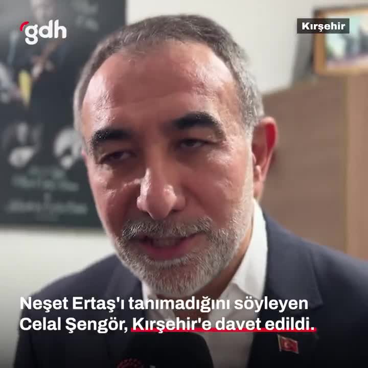 Kırşehir Koruma Platformu Başkanı, Celal Şengör'ü davet etti