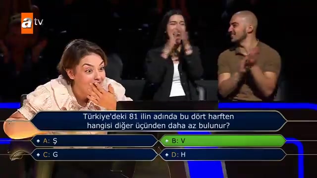 Rabia Birsen Güvercin, Kim Milyoner Olmak İster'de 1 Milyon TL kazandı