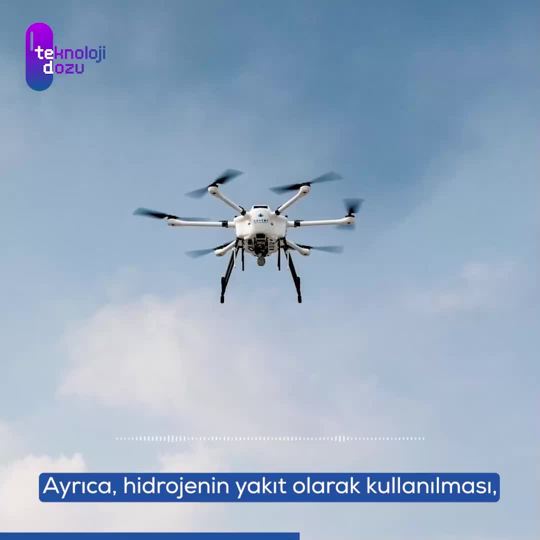 Hidrojenle Çalışan Tianmushan No. 1 Drone: 100 km Menzil