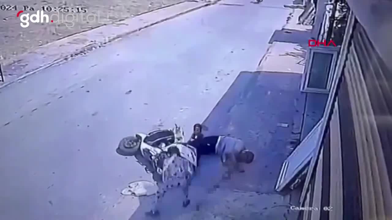 Mersin'de motosikletli Salih Şahin tabancalı saldırıya uğradı