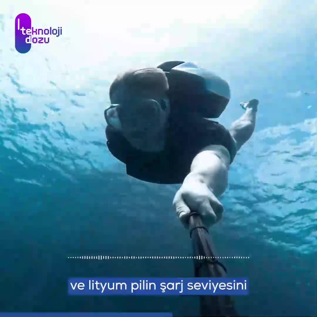 Giyilebilir su altı motoru: CudaJet ile özgürce yüzün!