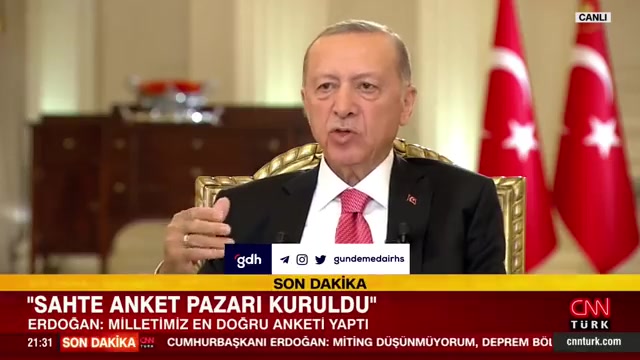 Erdoğan: Anketler iflas etti, esas anket 14 Mayıs'ta yapıldı