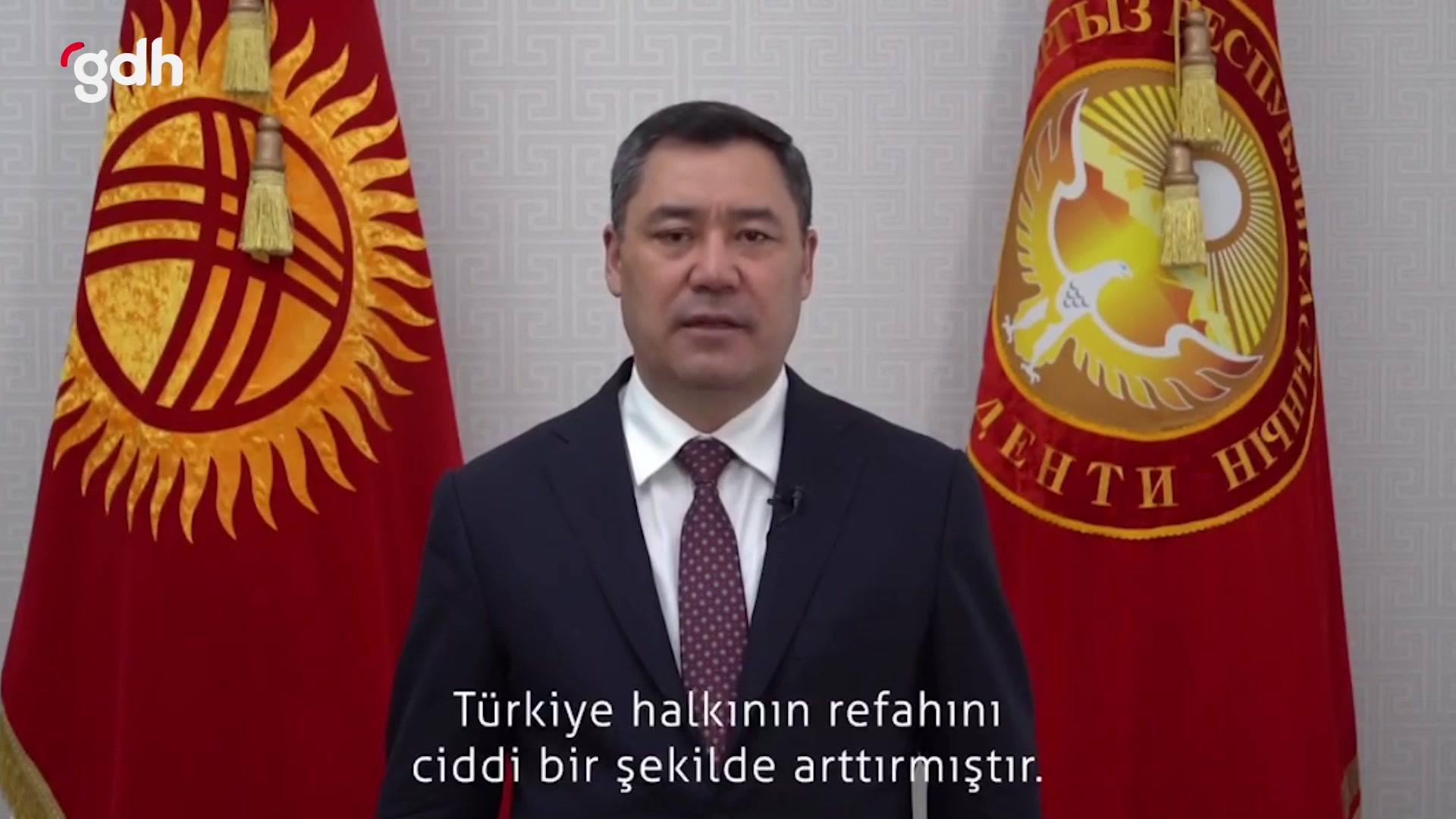 Sadır Caparov'dan Türkiye Cumhuriyeti'nin 100. yılına kutlama