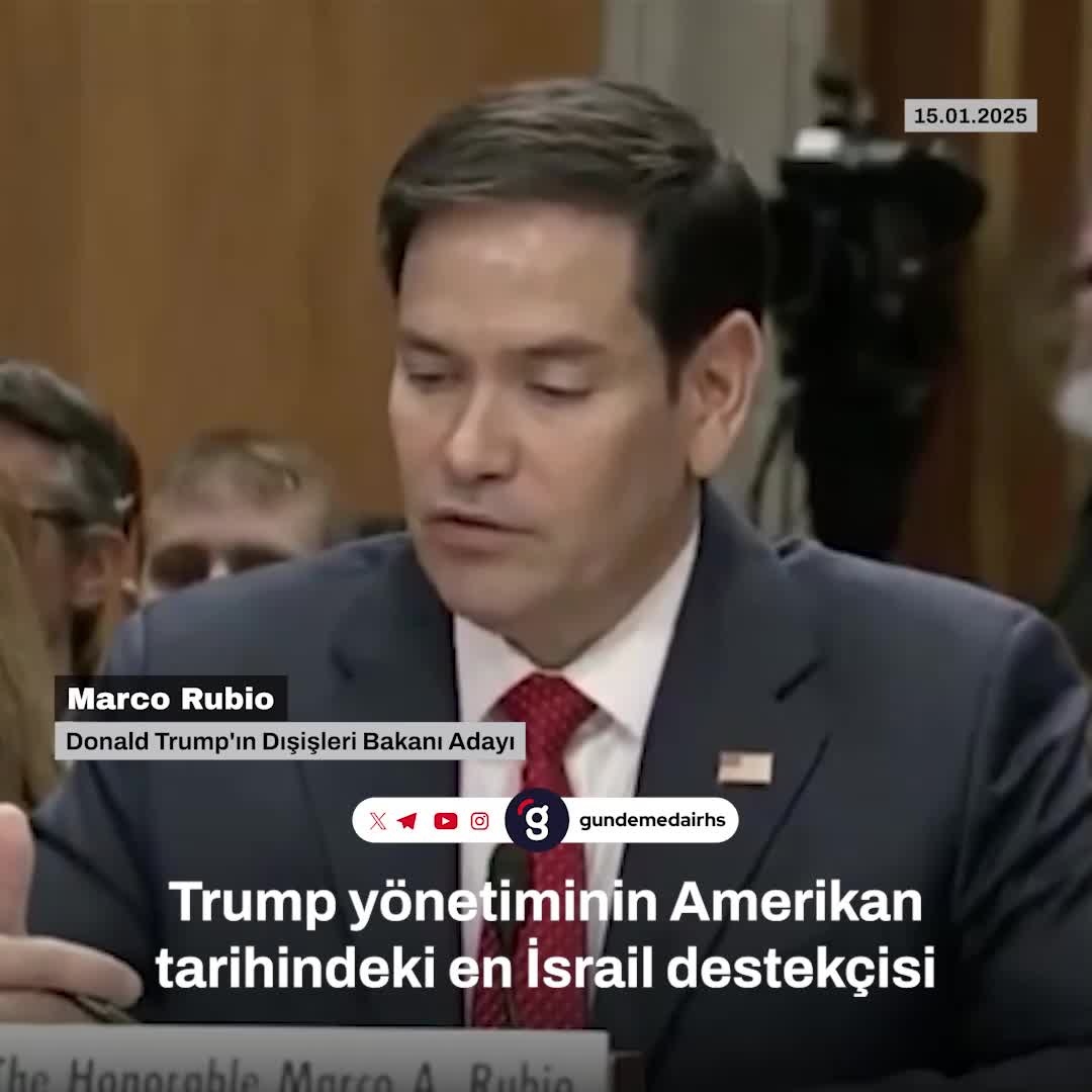 Trump'ın Dışişleri Bakanı adayı: En İsrail destekçisi yönetim