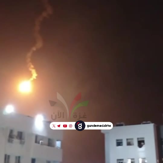 İsrail uçakları, Gazze'deki Şifa Hastanesi'ni işaretliyor