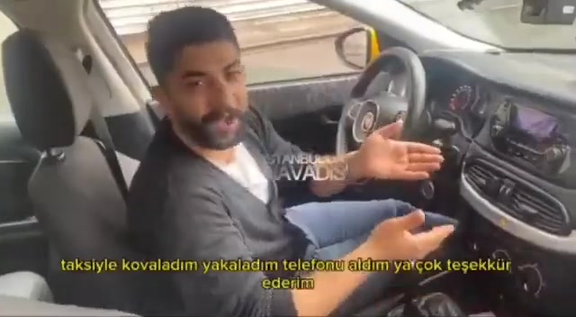 Beyoğlu'nda hırsız taksici tarafından yakalandı