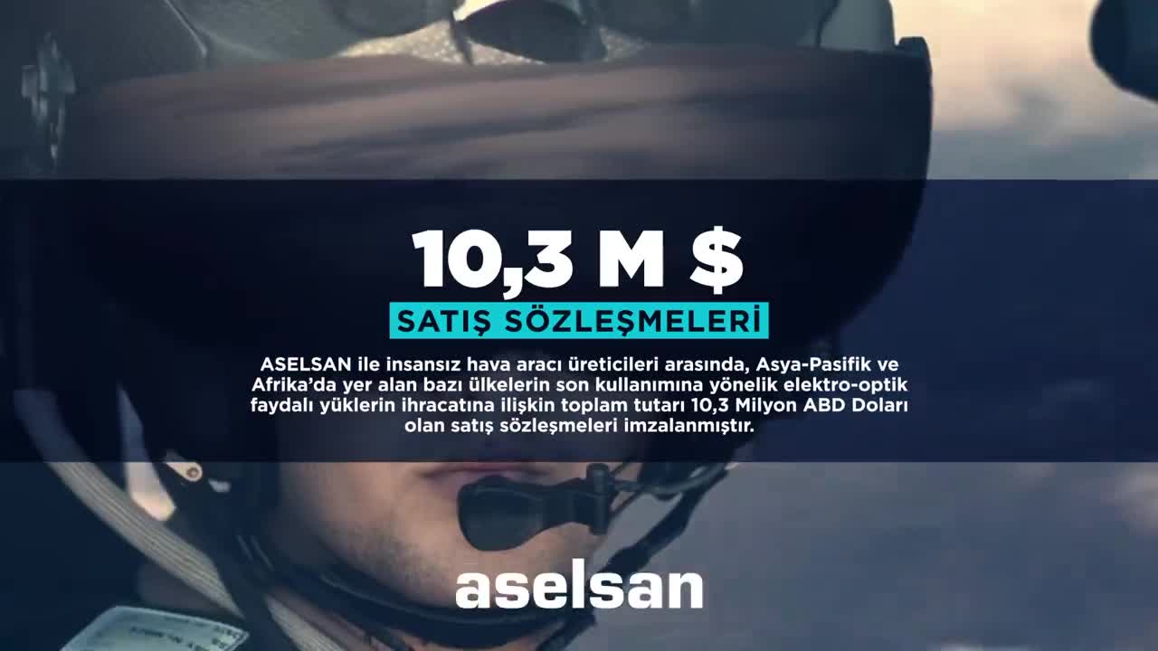 ASELSAN, Asya-Pasifik ve Afrika'ya 10,3 Milyon $ elektro-optik ihracatı yaptı