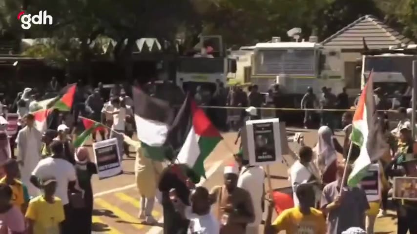 Güney Afrika halkı, Filistin davasına destek için toplandı