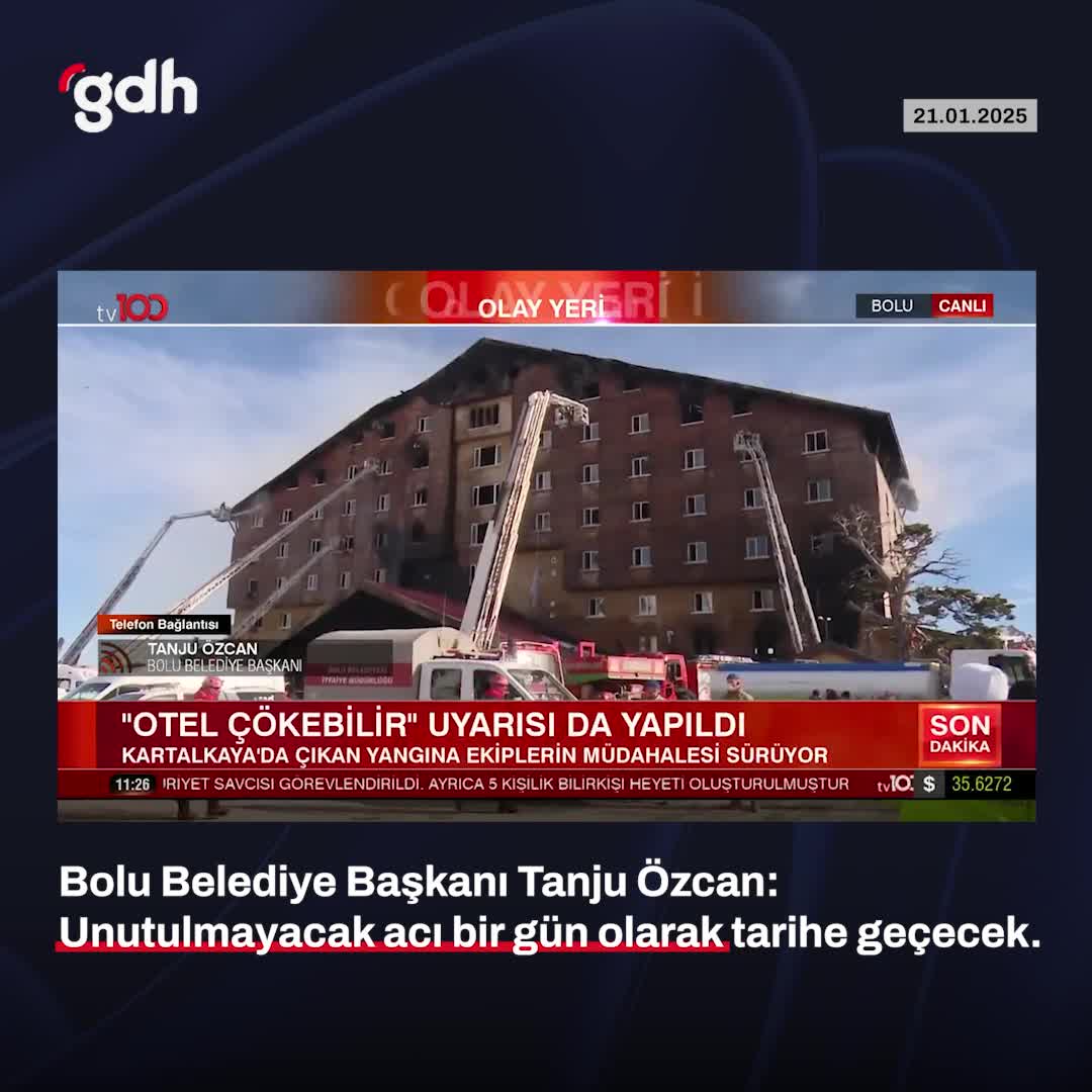 Bolu Belediye Başkanı Özcan: Kaybesi unutulmayacak bir gün