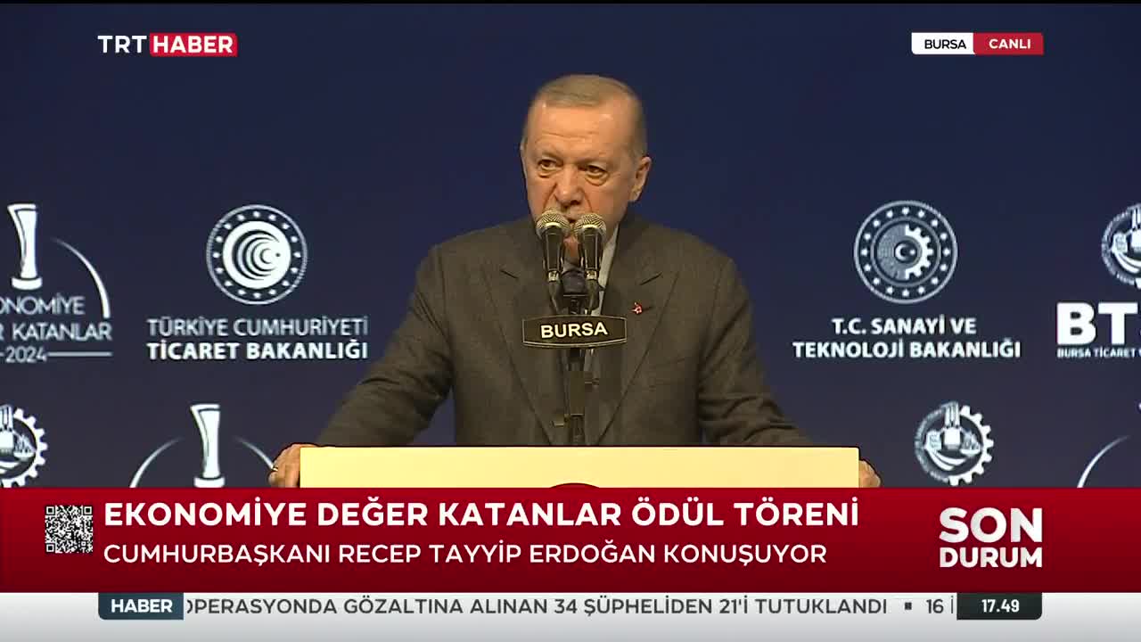 Erdoğan: Teknokentlerle Türkiye'yi yeni dünyaya hazırlıyoruz