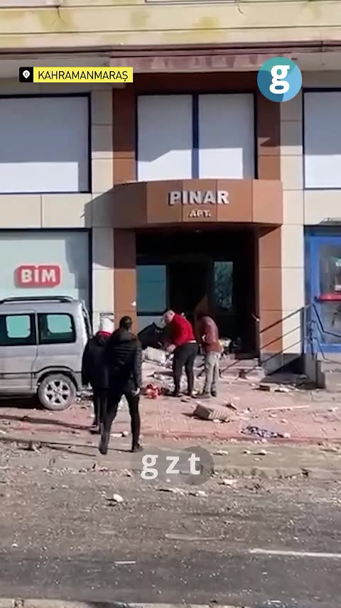 Kahramanmaraş'ta halk yağmacıları engelledi