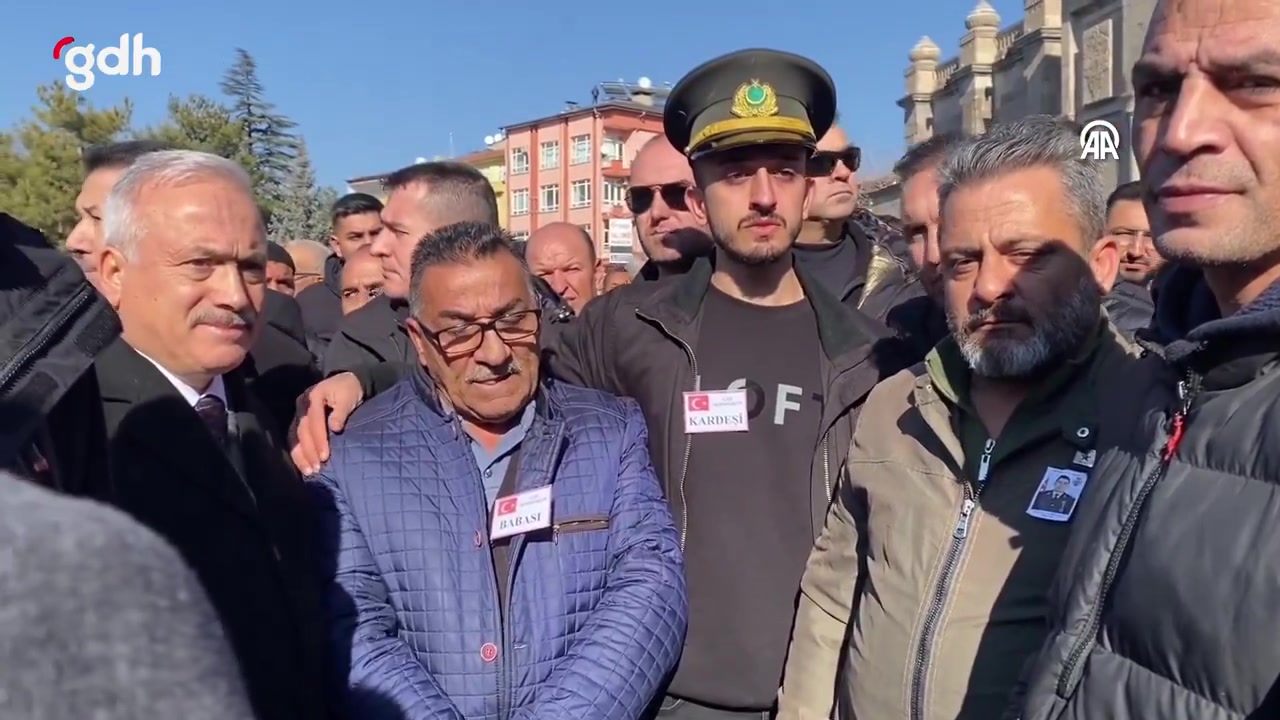 Şehit Üsteğmen Gökhan Delen Aksaray'da uğurlandı