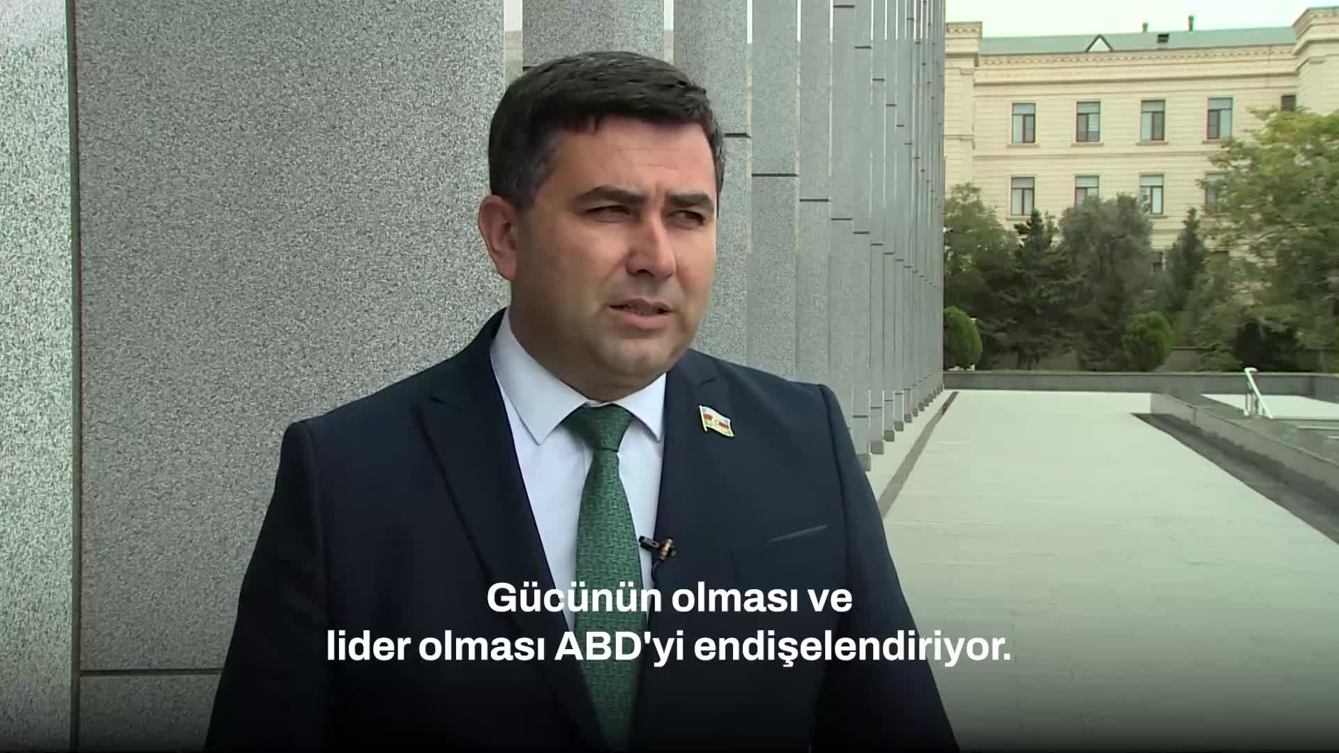 Azerbaycan Milletvekili Caferov: ABD, bölgedeki gücünü artırmak istiyor