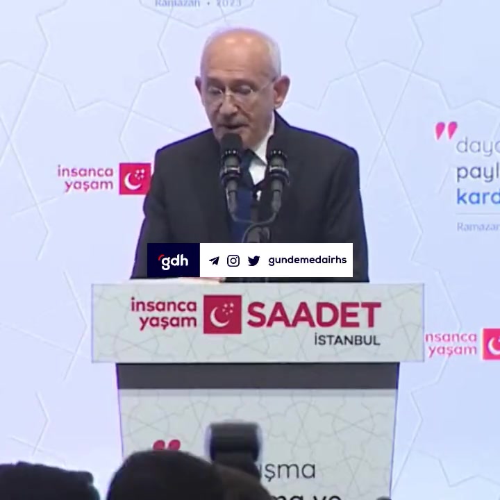 Kılıçdaroğlu: Seccadeyi görmedim, operasyonları umursamam