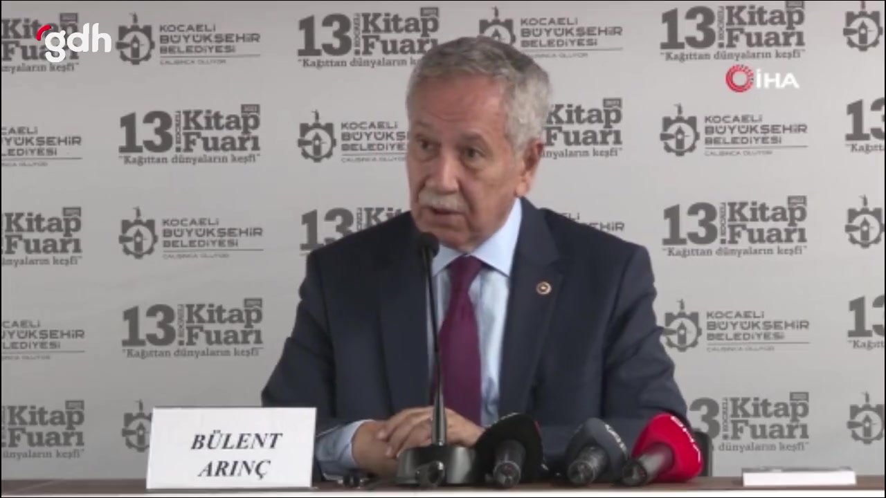 Arınç'tan Hamas'a: Senin gücün ne, her şeyi dışardan alıyorsun!