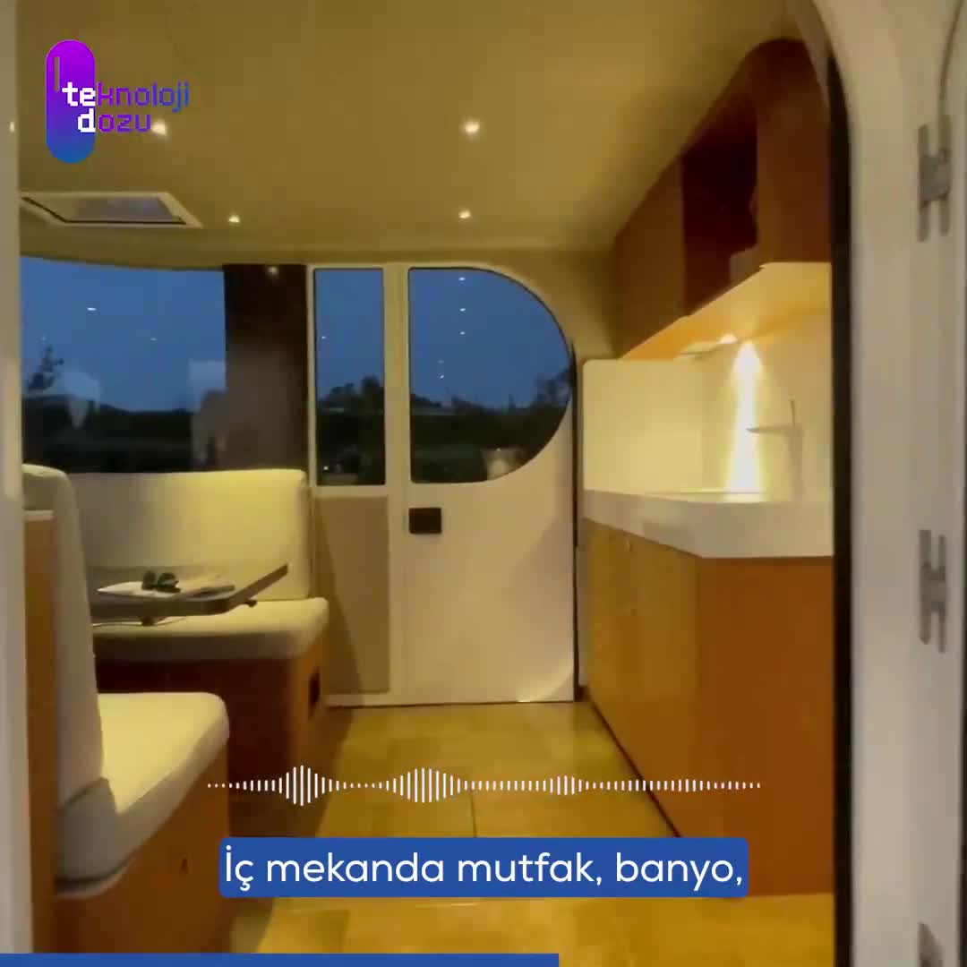 Romotow: Şık döner gövdeli karavan konforu