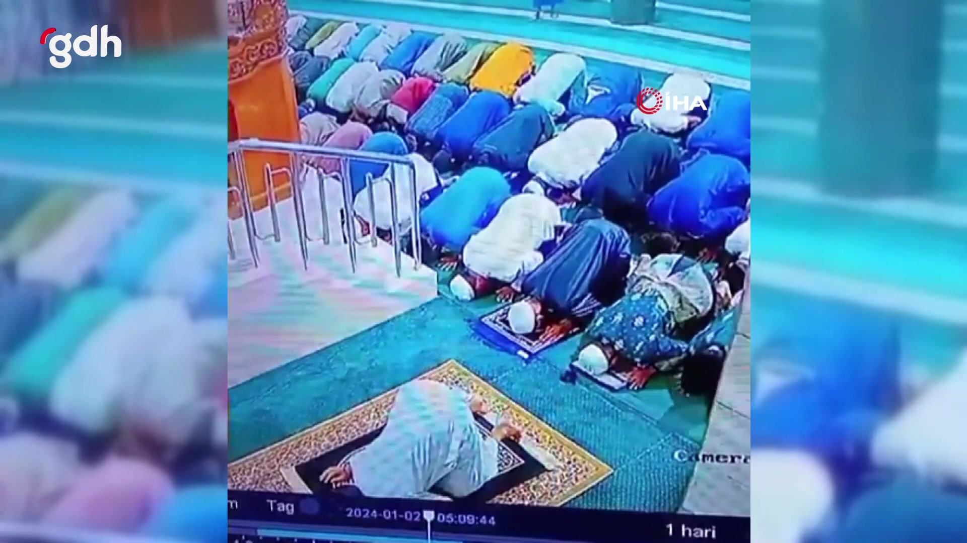 İmam sabah namazında kalp krizi geçirip hayatını kaybetti
