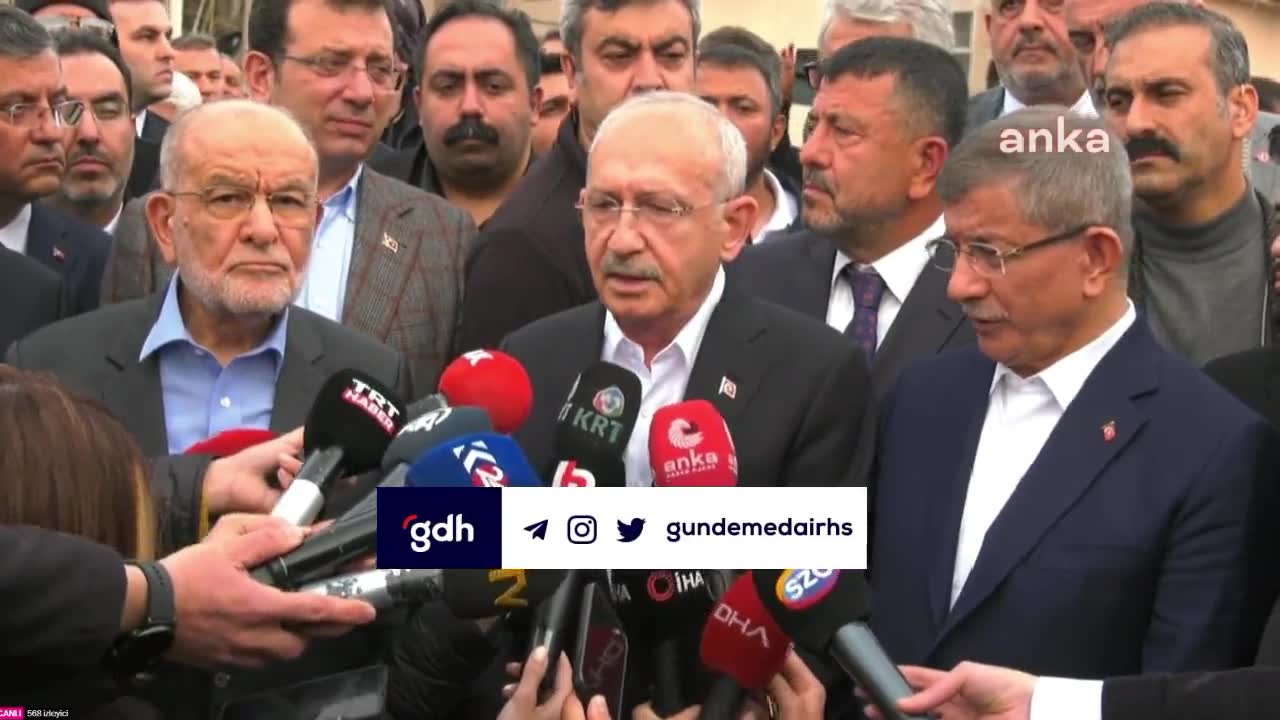 Kılıçdaroğlu ve Davutoğlu: İttifak vurgusu yaptılar