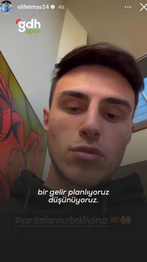 Elif Elmas, imzalı formalarını deprem için açık artırmaya çıkardı
