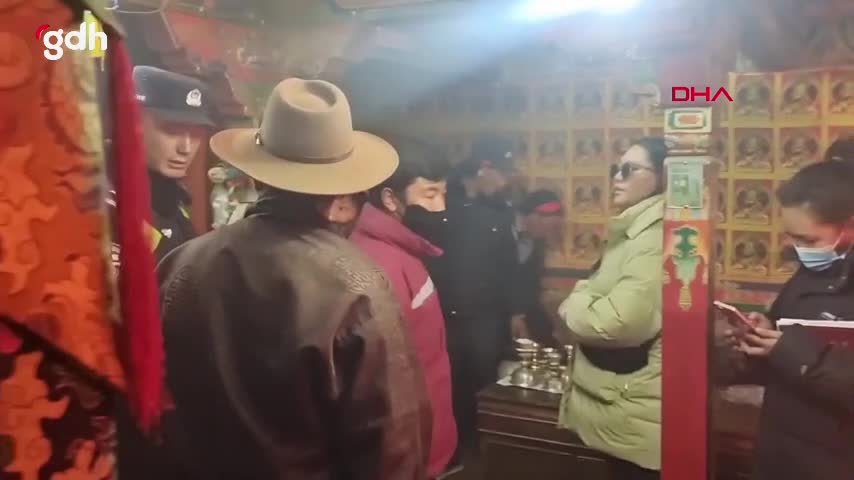 Tibet'te 6.9 şiddetindeki depremin ardından kurtarma çalışmaları sürüyor