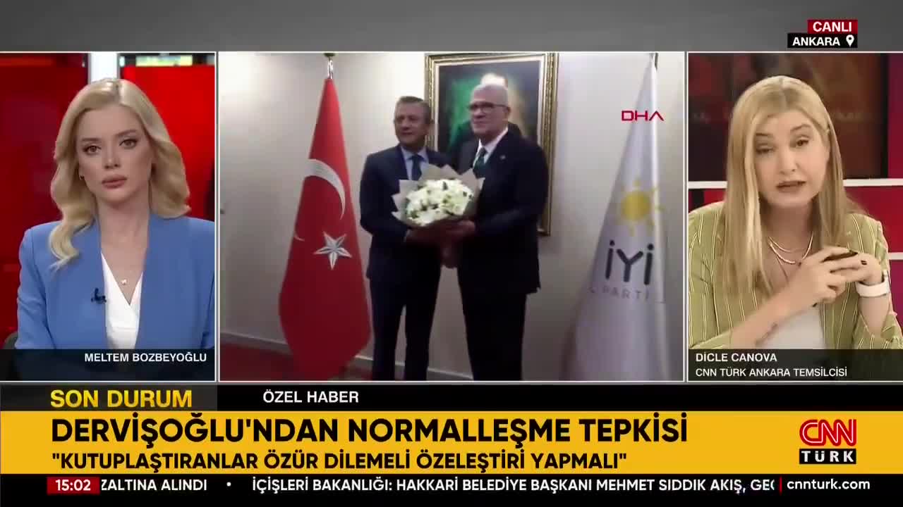 İYİ Parti Başkanı Dervişoğlu'ndan CHP'nin vekil transferine tepki