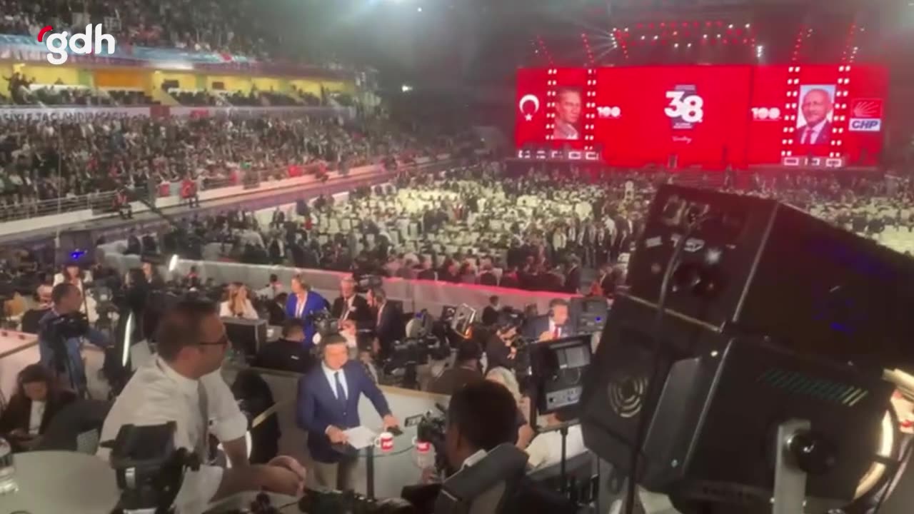 CHP 38. Olağan Kurultayı Ankara'da Başlamak Üzere Bekleniyor