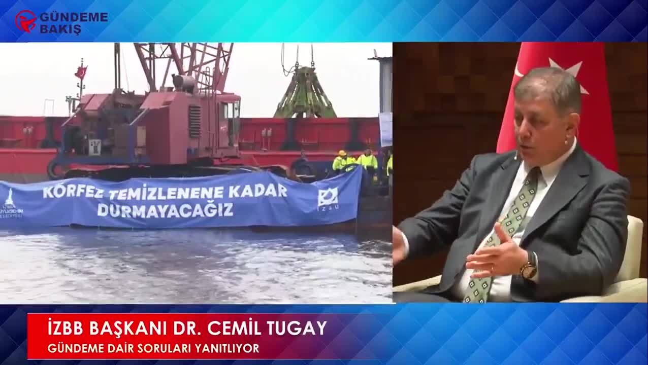 Cemil Tugay: İzmir Körfezi'ne yanlış kirli algısı yaratıldı