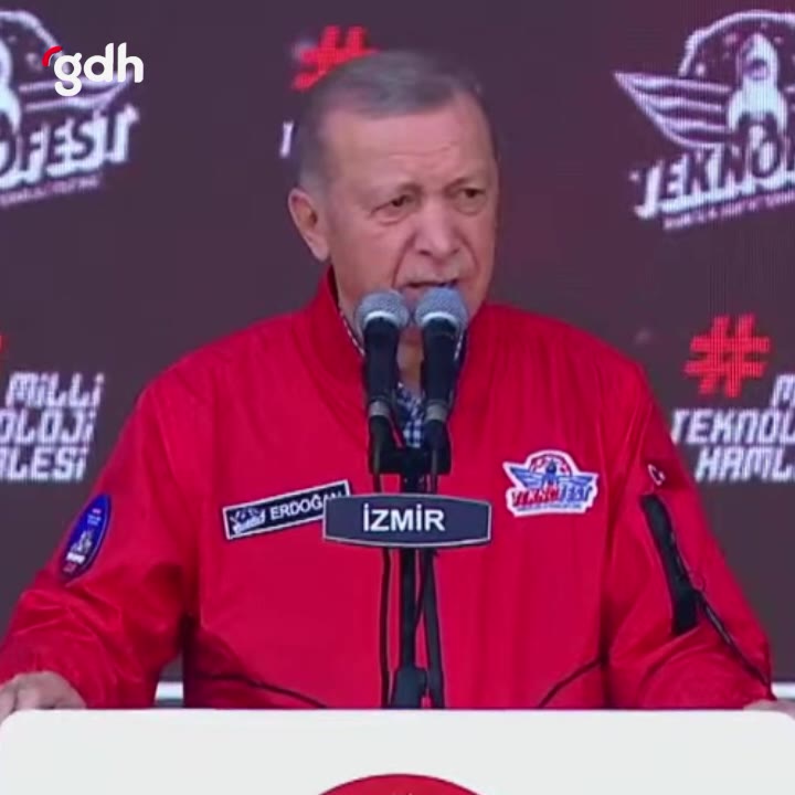 Erdoğan: Teknolojiyi uzakta arayanları #TEKNOFEST'e davet ediyorum