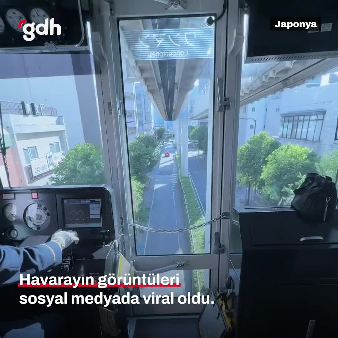 Japonya’nın havaray görüntüleri sosyal medyada viral oldu!