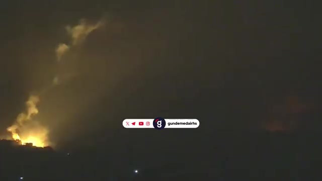 İsrail'in Gazze'ye saldırıları sürüyor