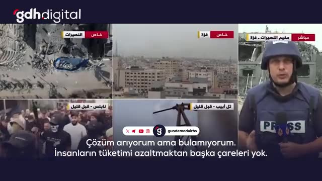 Gazzeliler gıda tükenince ne yapacak? Ağaç yapraklarına yönelecekler
