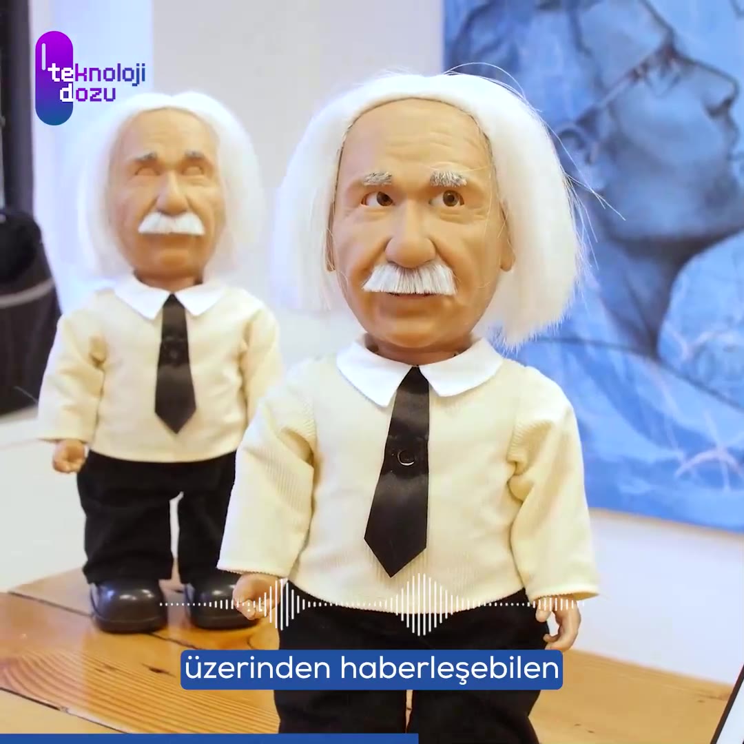 Dahi robot Profesör Einstein: Akıllı öğretmen ve arkadaş